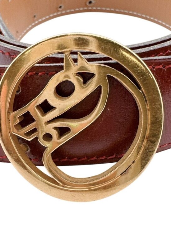 Hermes Vintage Paddock Cheval Buckle Belt main image 7